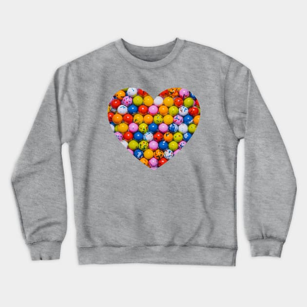 Vintage Jawbreaker Candy Photo Heart Crewneck Sweatshirt by love-fi